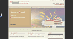 Desktop Screenshot of chabadharvard.org